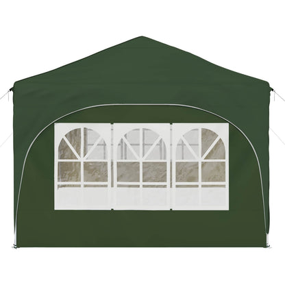 vidaXL Pop-up Party Tent 575 x 288 x 245 cm Green Oxford Fabric