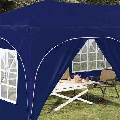 vidaXL Pop-up Party Tent 575 x 288 x 245 cm Blue Oxford Fabric