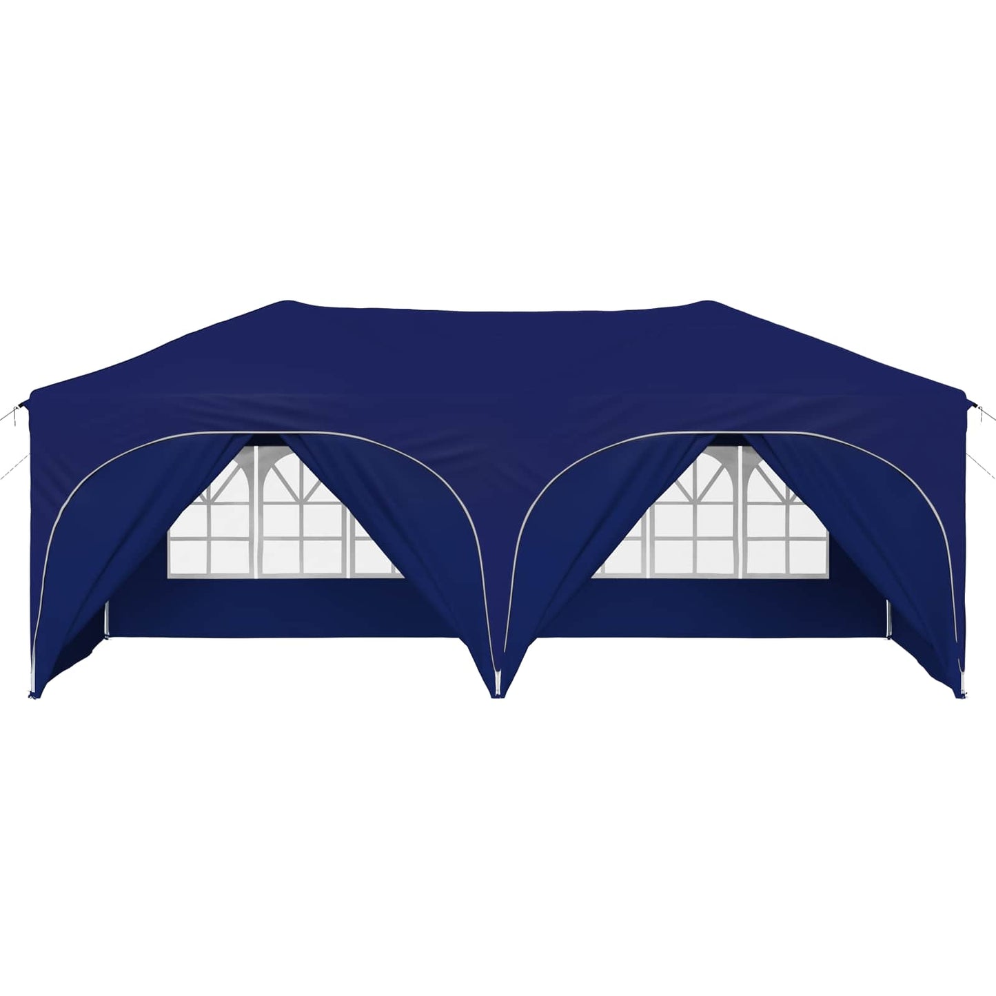 vidaXL Pop-up Party Tent 575 x 288 x 245 cm Blue Oxford Fabric