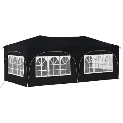 vidaXL Pop-up Party Tent 575 x 288 x 245 cm Anthracite Oxford Fabric