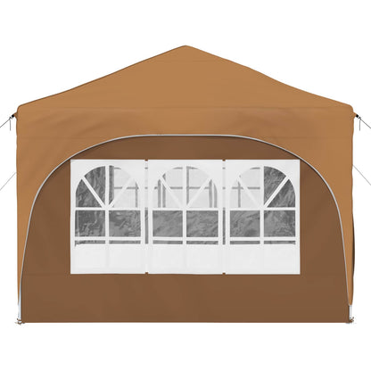 vidaXL Pop-up Party Tent 575 x 288 x 245 cm Beige Oxford Fabric
