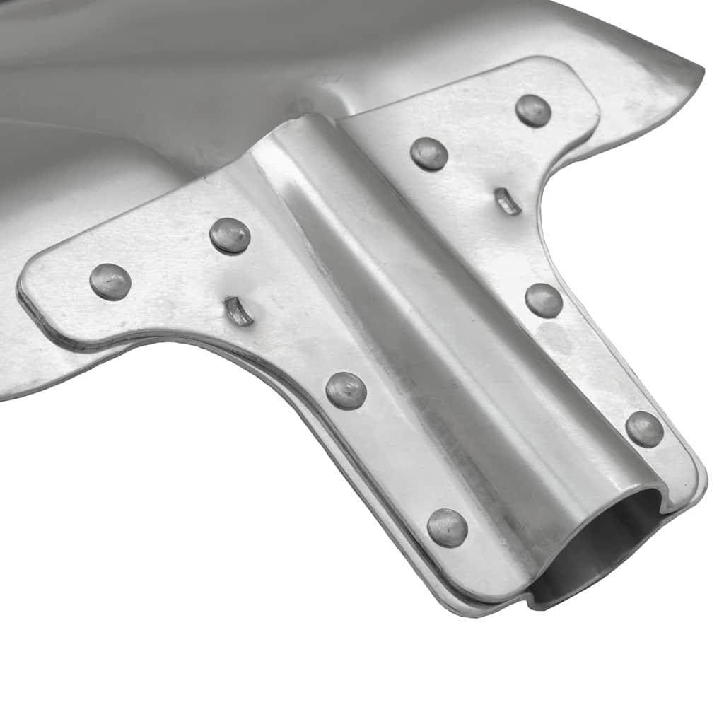 vidaXL Shovel Head Silver 43 x 32.5 cm Aluminum