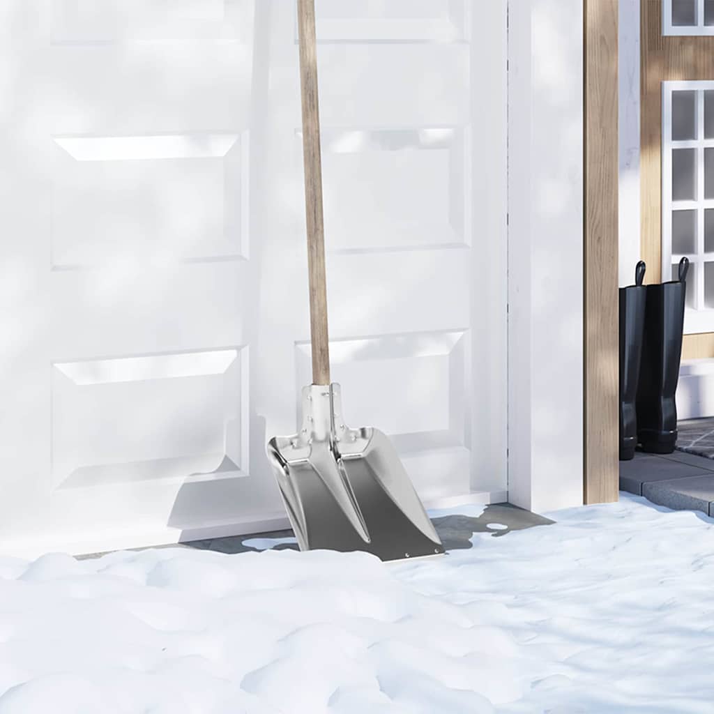vidaXL Shovel Head Silver 43 x 32.5 cm Aluminum