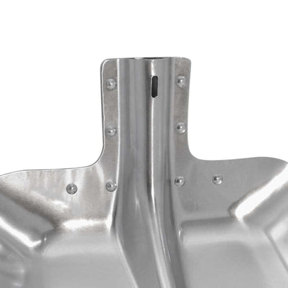 vidaXL Shovel Head Silver 45 x 38 cm Aluminum