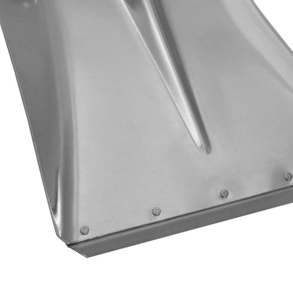 vidaXL Shovel Head Silver 45 x 38 cm Aluminum