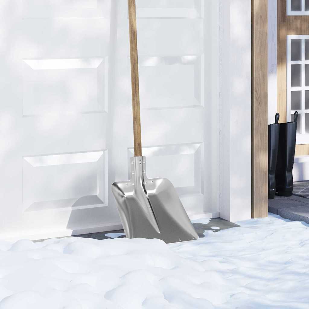 vidaXL Shovel Head Silver 45 x 38 cm Aluminum