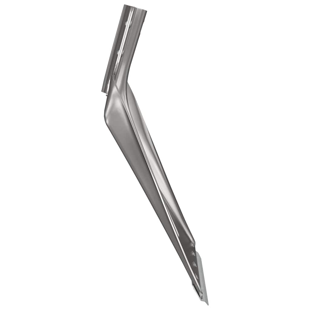 vidaXL Shovel Head Silver 45 x 38 cm Aluminum