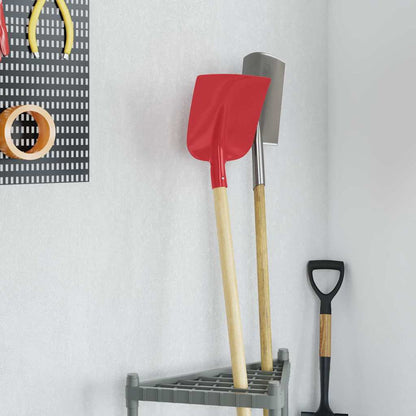 vidaXL Shovel Head Red 32 x 24.5 cm Powder-Coated Steel