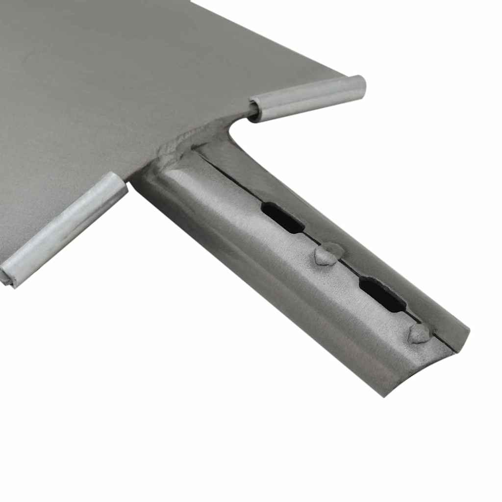 vidaXL Shovel Head 4 pcs Silver 43 x 17 cm Powder-Coated Steel
