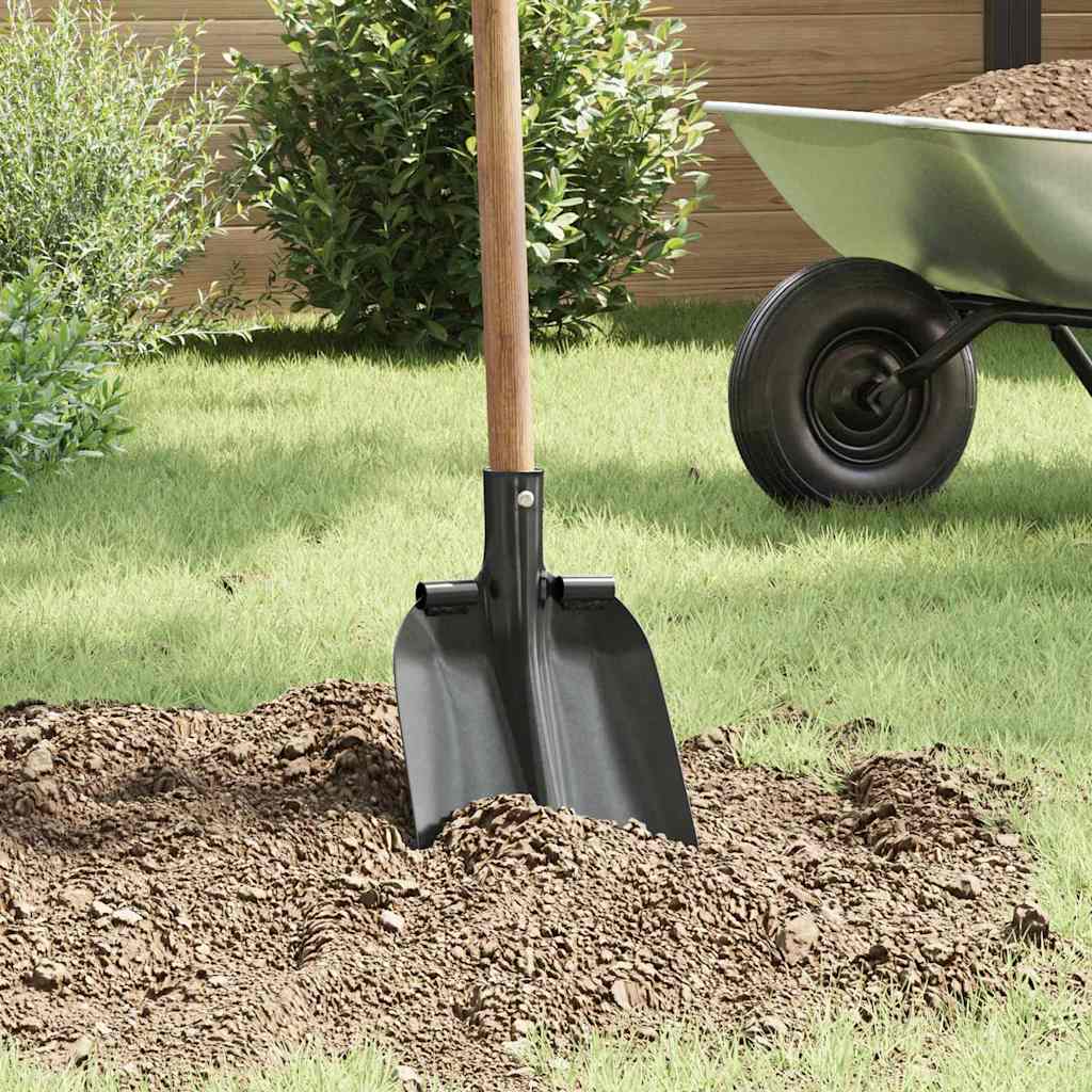 vidaXL Shovel Head Silver 33 x 21 cm Powder-Coated Steel