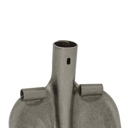 vidaXL Shovel Head 4 pcs Silver 33 x 21 cm Powder-Coated Steel