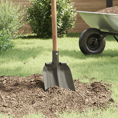 vidaXL Shovel Head 4 pcs Silver 33 x 21 cm Powder-Coated Steel