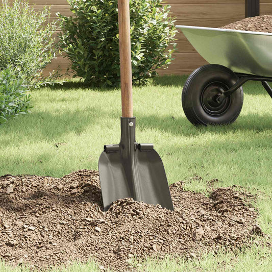 vidaXL Shovel Head 4 pcs Silver 33 x 21 cm Powder-Coated Steel