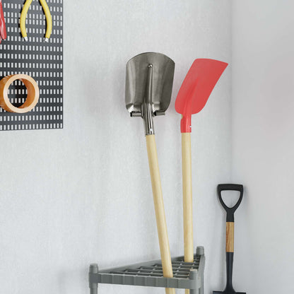 vidaXL Shovel Head 4 pcs Silver 33 x 21 cm Powder-Coated Steel