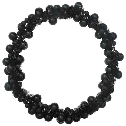 vidaXL Christmas Ball Garland Black 186 cm Polystyrene