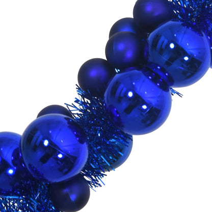 vidaXL Christmas Ball Garland Blue 186 cm Polystyrene