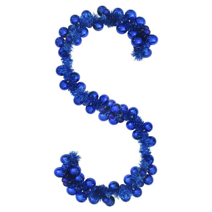 vidaXL Christmas Ball Garland Blue 186 cm Polystyrene