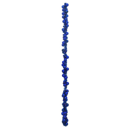 vidaXL Christmas Ball Garland Blue 186 cm Polystyrene