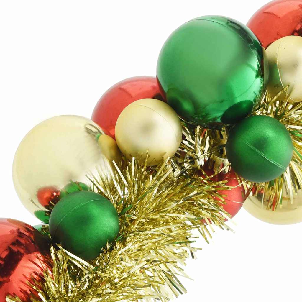 vidaXL Christmas Ball Garland Multicolour 186 cm Polystyrene