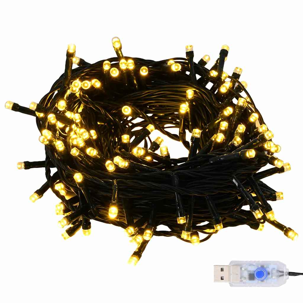 vidaXL Christmas Bauble Set with 150 LEDs 61 pcs Silver Plastic