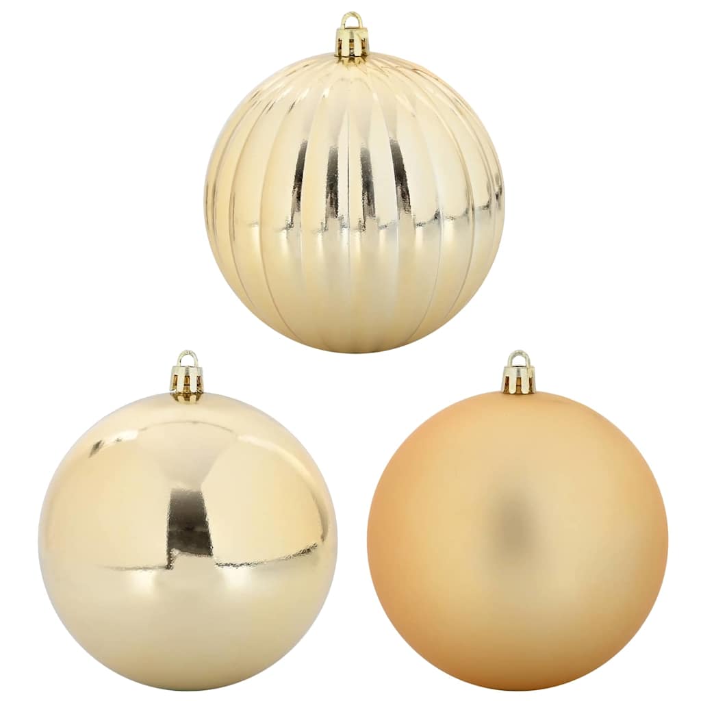 vidaXL Christmas Bauble Set 9 pcs Gold