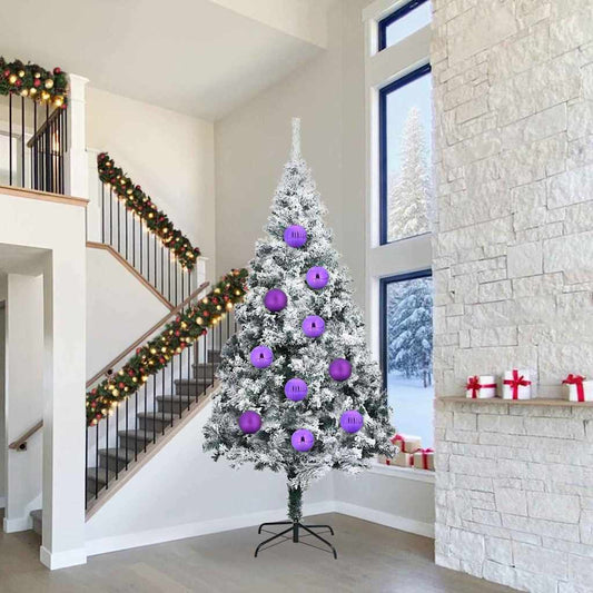 vidaXL Christmas Bauble Set 4 pcs Lilac XXL