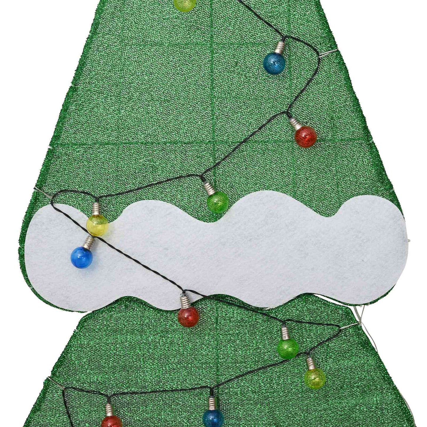 vidaXL Lighted Christmas Tree with 3 Gift Boxes 2D Warm White 150 cm
