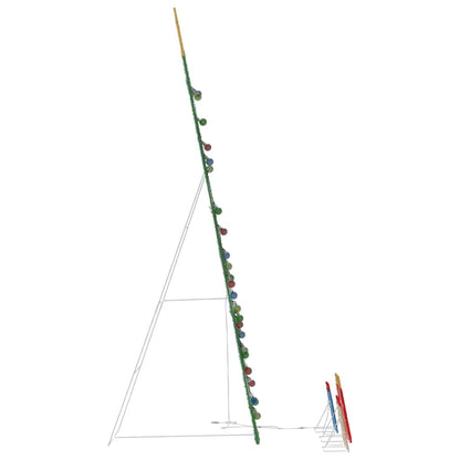vidaXL Lighted Christmas Tree with 3 Gift Boxes 2D Warm White 210 cm
