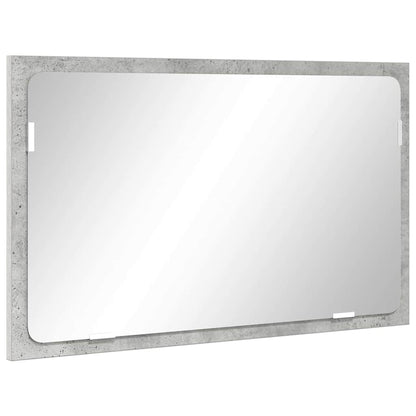 vidaXL Bathroom Furniture Set Concrete Grey 60 x 38.3 x 45 cm