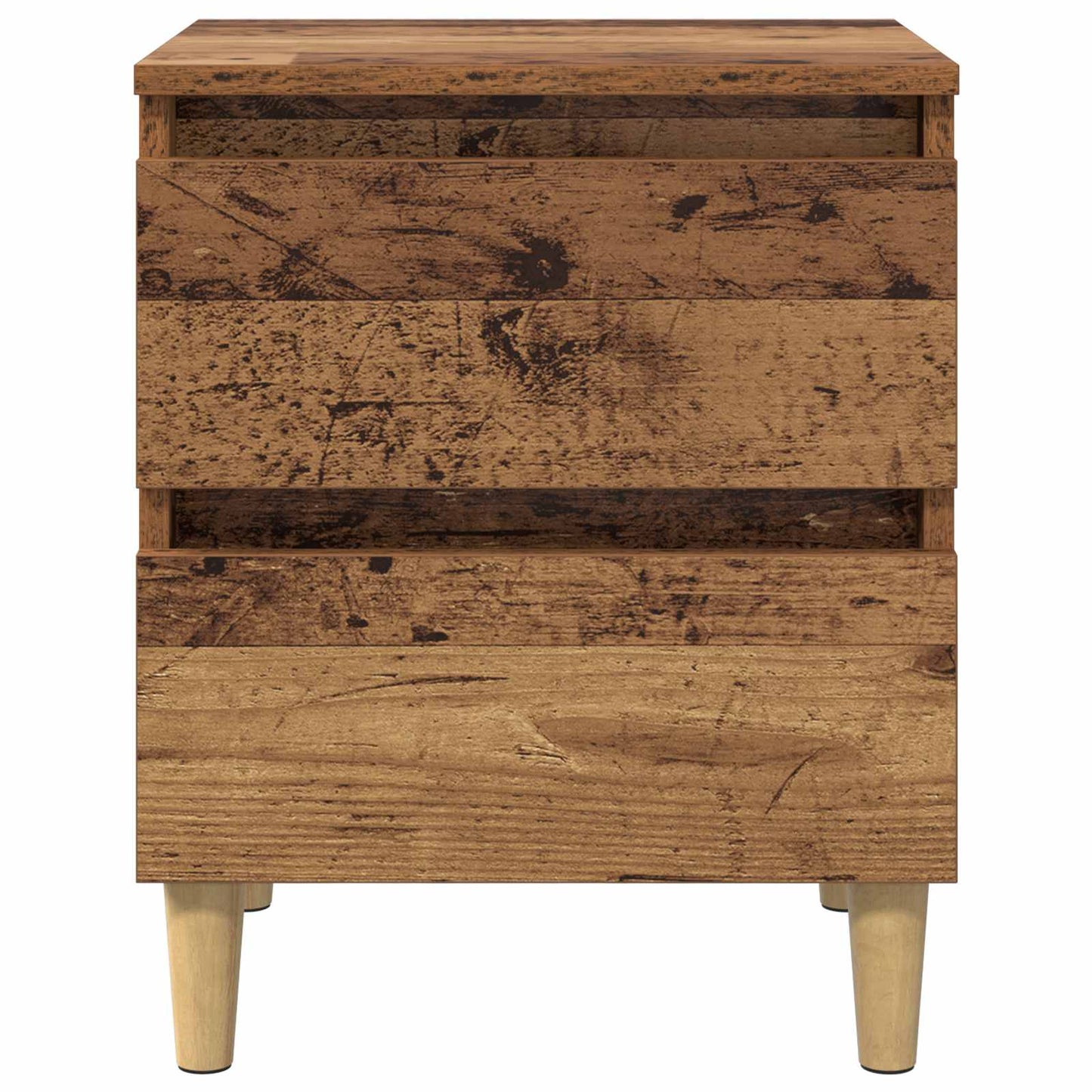 vidaXL Bed Cabinets 2 pcs Old Wood 40 x 35 x 50 cm Engineered Wood