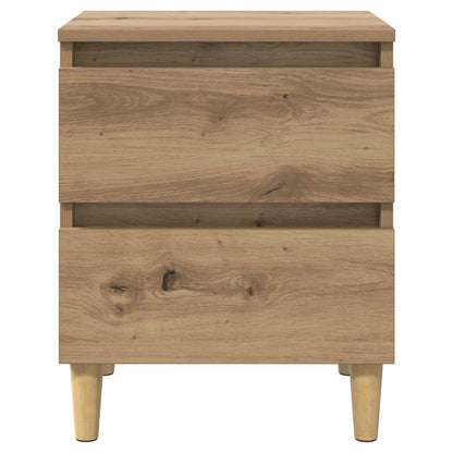 vidaXL Bed Cabinets 2 pcs Artisan Oak 40 x 35 x 50 cm Engineered Wood