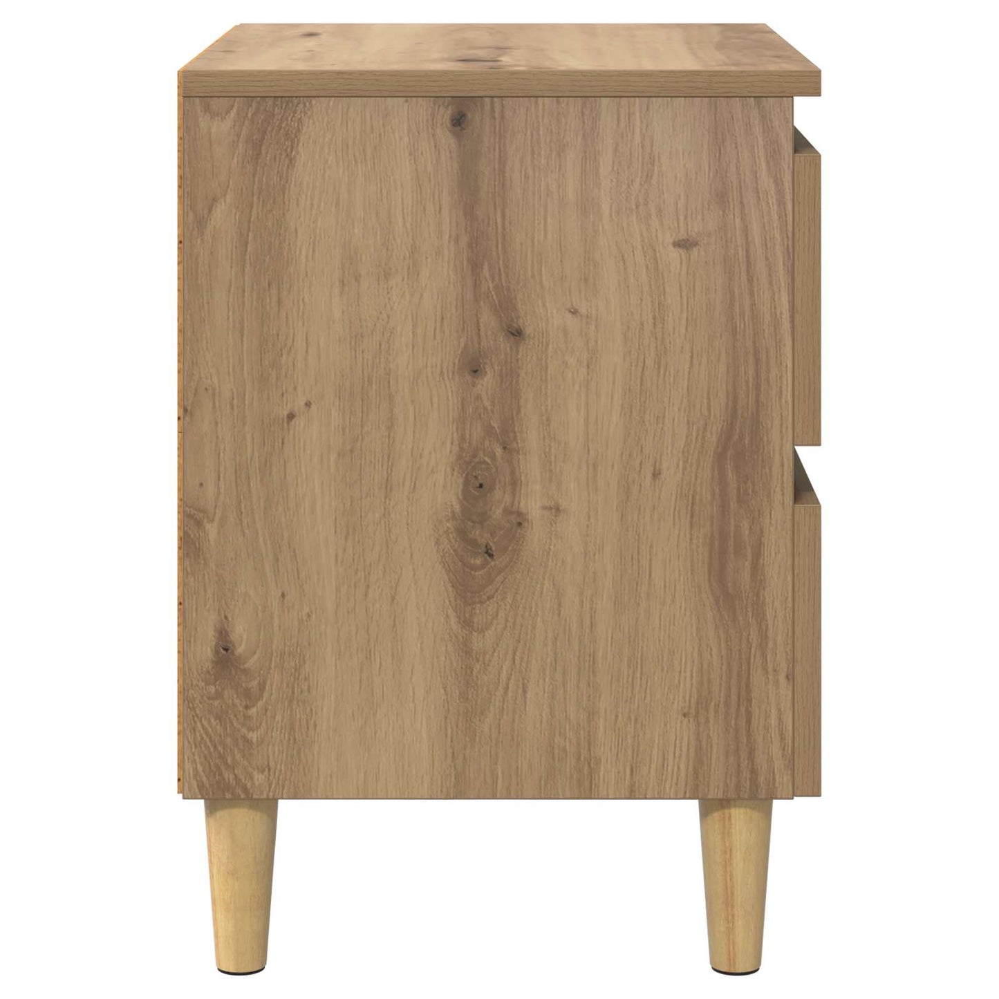 vidaXL Bed Cabinets 2 pcs Artisan Oak 40 x 35 x 50 cm Engineered Wood