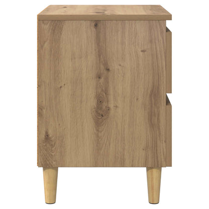 vidaXL Bed Cabinets 2 pcs Artisan Oak 40 x 35 x 50 cm Engineered Wood