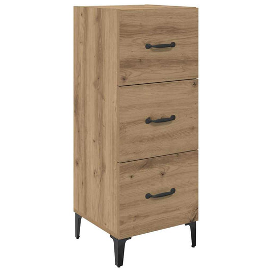 vidaXL Sideboard Artisan Oak 34.5 x 34 x 90 cm Engineered Wood