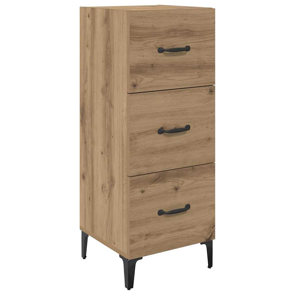 vidaXL Sideboard Artisan Oak 34.5 x 34 x 90 cm Engineered Wood