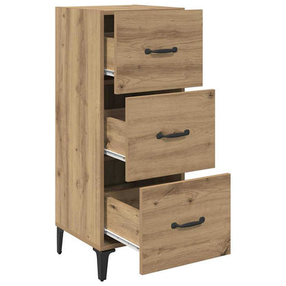 vidaXL Sideboard Artisan Oak 34.5 x 34 x 90 cm Engineered Wood
