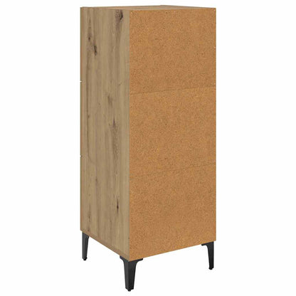 vidaXL Sideboard Artisan Oak 34.5 x 34 x 90 cm Engineered Wood