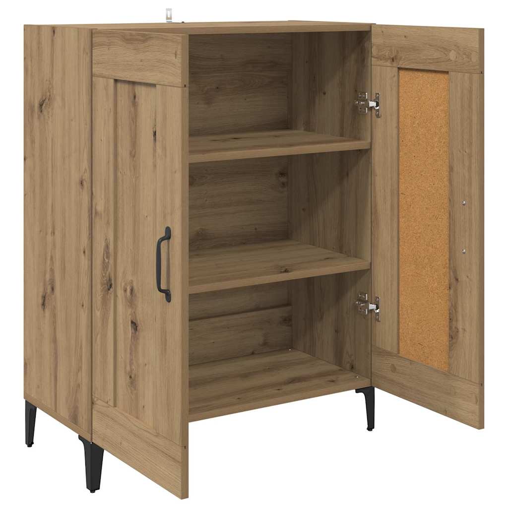 vidaXL Sideboard Artisan Oak 69.5 x 34 x 90 cm Engineered Wood