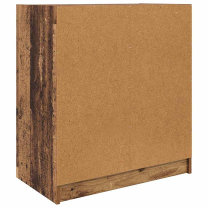 vidaXL Side Cabinet Old Wood 68 x 37 x 75.5 cm Engineered Wood