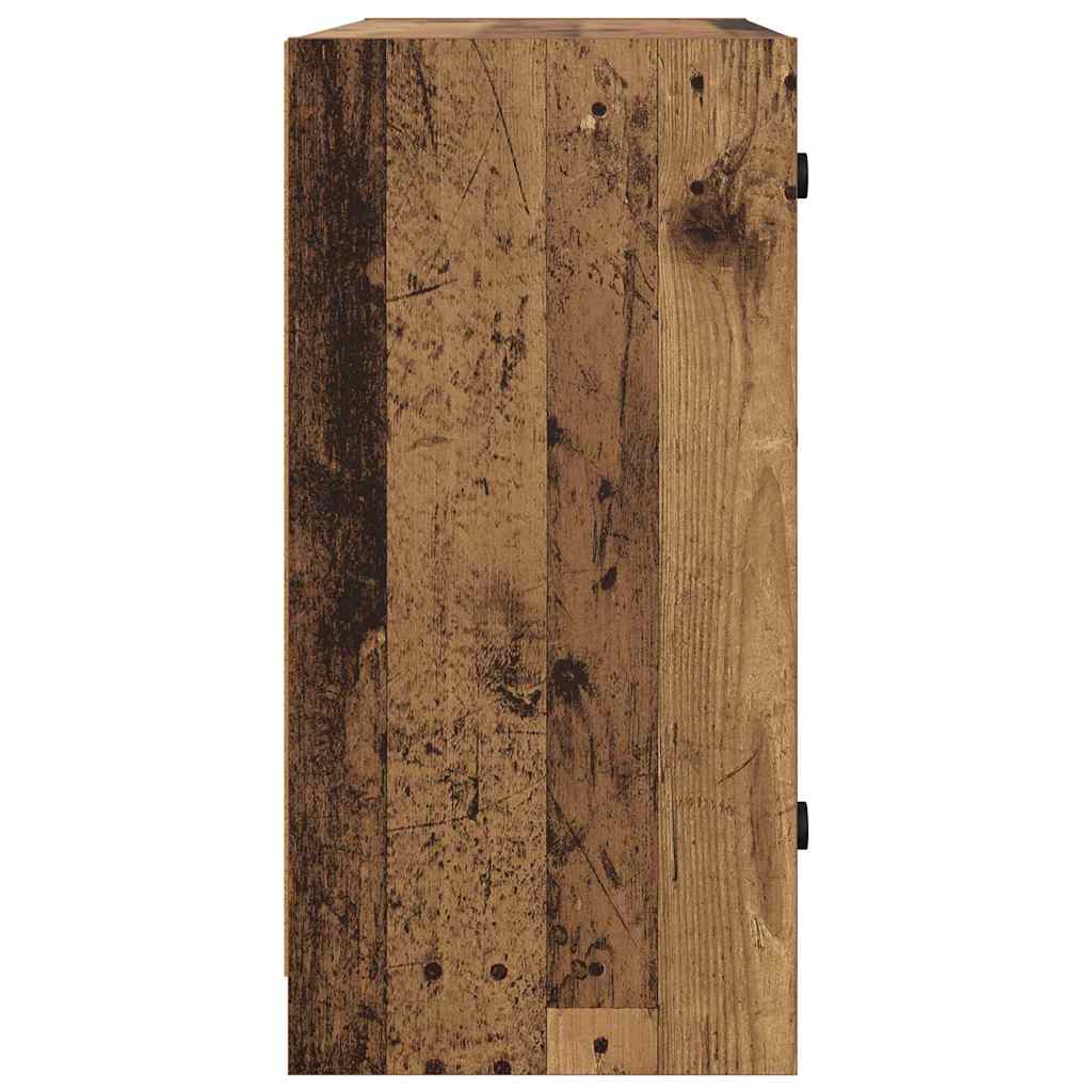 vidaXL Side Cabinet Old Wood 68 x 37 x 75.5 cm Engineered Wood