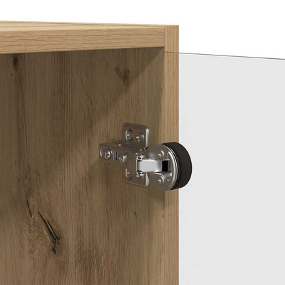 vidaXL Side Cabinet Artisan Oak 68 x 37 x 75.5 cm Engineered Wood