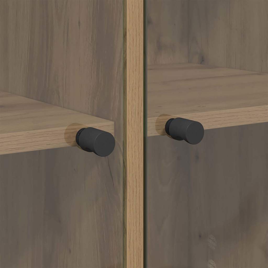vidaXL Side Cabinet Artisan Oak 68 x 37 x 75.5 cm Engineered Wood