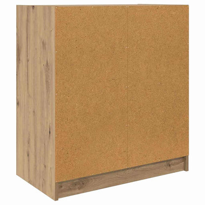 vidaXL Side Cabinet Artisan Oak 68 x 37 x 75.5 cm Engineered Wood