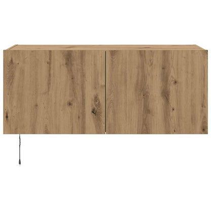 vidaXL TV Wall Cabinet Artisan Oak Engineered Wood