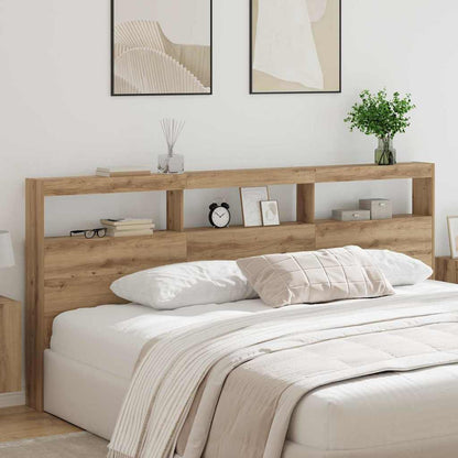 vidaXL Headboard Artisan Oak Engineered Wood