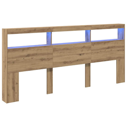vidaXL Headboard Artisan Oak Engineered Wood