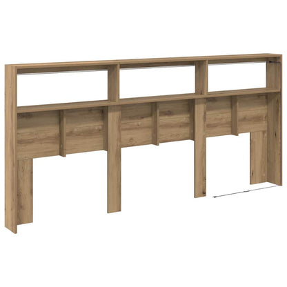 vidaXL Headboard Artisan Oak Engineered Wood