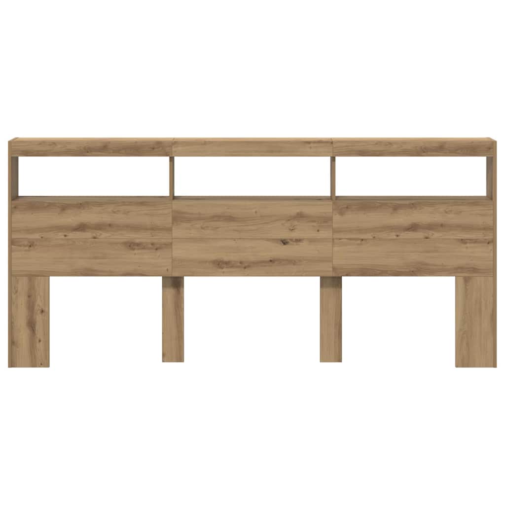 vidaXL Headboard Artisan Oak Engineered Wood