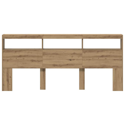 vidaXL Headboard Artisan Oak Engineered Wood