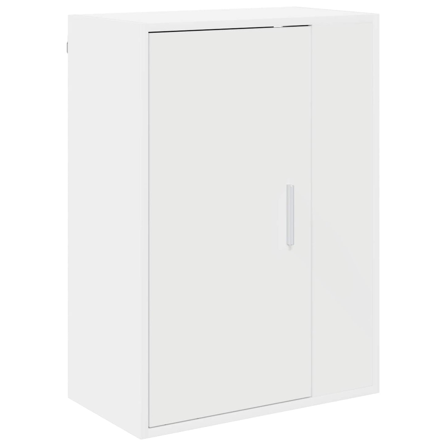 vidaXL TV Cabinet Set Wall-mounted 4 pcs White Engineered wood